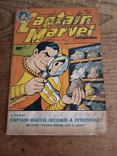 Captain Marvel Adventures #73 1947 Fawcett Golden Age Comic Book Incomplete picture