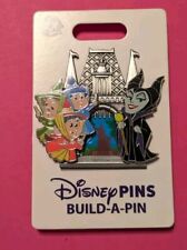 New Disney Build A Pin Castle Starter Set Maleficent & Fairies  picture
