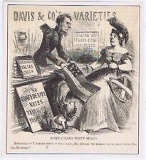Davis & Co's Varieties, Jeff Davis approaching Queen Victoria To Aid the South picture