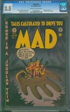 Mad #6 ⭐ CGC 3.5 ⭐ Harvey Kurtzman Cover Golden Age EC Comic 1953 picture