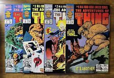THE ADVENTURES OF THE THING FOUR ISSUE LIMITED SERIES SET 1-4 MARVEL COMICS 1992 picture