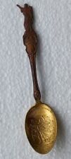 Lewis & Clark 1905 Cent Exposition Portland Oregon Bronze Gilt Souvenir Spoon picture