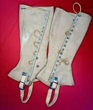 1941 WW2 EARLY WAR SALTY USMC BOOT LEGGINGS GAITERS picture