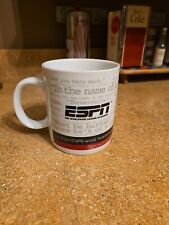 ESPN Large Coffee Mug Multiple Sportscenter Quotes picture
