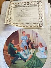 knowles collector plates The Sound Of Music 1986 Vintage picture