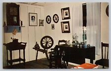Post Card Living Room Herbert Hoover Birthplace West Branch, Iowa G258 picture