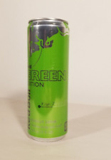Red Bull Kiwi Apple 12oz Discontinued Green Edition Rare HTF Redbull picture