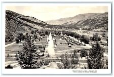 c1940's Bird's Eye View Of Lake City Colorado CO RPPC Photo Vintage Postcard picture