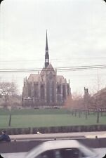 1961 Highway View Heinz Memorial Chapel University of Pittsburgh Vtg 35mm Slide picture