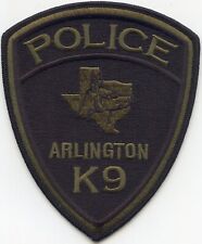 ARLINGTON TEXAS K-9 POLICE PATCH picture