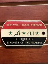 US Army OIF IROQUOIS CHALLENGE COIN picture