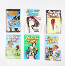 Amazing Heroes Mixed lot #93,99,101,103,104,105 Comic Books picture