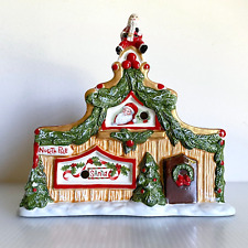 Villeroy & Boch North Pole Express Santa's House Porcelain Tea Light – Retired picture