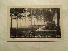 RPPC Pequot Minnesota Whitefish lake from Ramaleys MN Real Photo Postcard picture