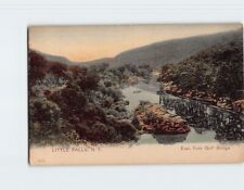 Postcard East from Gulf Bridge Little Falls New York USA picture