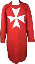 Masonic Knight Malta Tunic Red With (8 pointed) Malta Cross picture