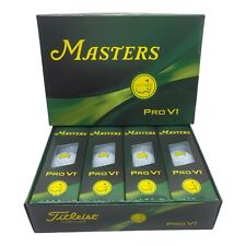 2024 Masters logo Titleist Golf Balls Pro V1 Dozen Masters logo Iconic Tiger picture
