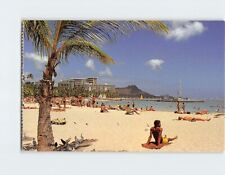 Postcard Waikiki Beach Hawaii USA picture