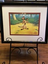Disney TV Hand Painted Production Animation Cel The Lion King Timon & Pumbaa picture