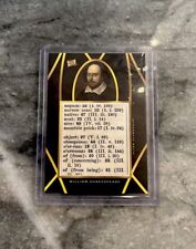 2022 Pieces Of The Past WILLIAM SHAKESPEARE DOCUMENT BOOK RELIC picture