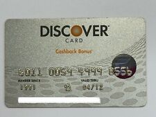 Discover Credit Card▪️2012 Exp▪️Collectible Only▪️Silver picture