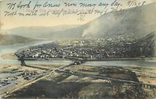 Postcard 1908 Canada Dawson City railroad site Zaccarelli's 23-11584 picture