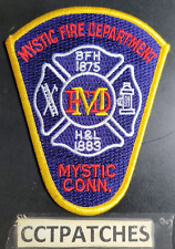 MYSTIC, CONNECTICUT FIRE DEPARTMENT PATCH CT picture