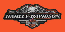 HARLEE DEE Cropped Eagle with B&S Large Patch HARLEY PATCH  picture