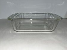 Vtg Pyrex 213-R Clear Glass Loaf Pan Bread Baking Dish 1.5 Qt 8.5” x 4.5” x 2.5” picture
