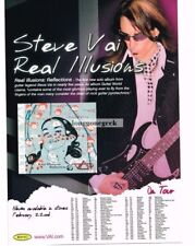 2005 STEVE VAI Real Illusions: Reflections VINTAGE Album Promo PRINT AD picture