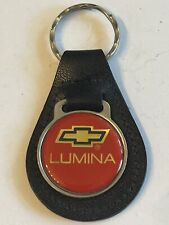 VINTAGE 🇺🇸 CHEVY”LUMINA”KEYCHAIN KEYRING  FOB LEATHER / METAL 👀 LQQK  👀 picture
