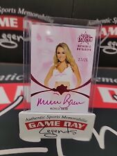 2012 Benchwarmer Michelle Baena National Auto Playboy Model Pink /25 picture