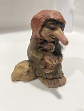 Nyform Troll 5.5” Mother & Child #179 Handmade In Norway Vintage 1990s picture
