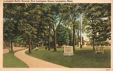 Vintage Postcard 1949 Battle Ground Lexington Green Lexington Massachusetts MA picture