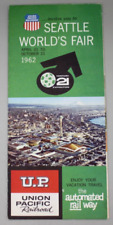 1962 Union Pacific Railroad Seattle Worlds FAIR Brochure picture