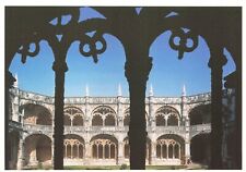 Postcard Portugal Lisbon Jerónimos Monastery Cloister 16th Century picture