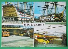 H. M.S. VICTORY color postcard size 6 x 4 in. unused (CAN-126) picture