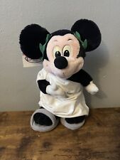 Disney Store Vintage Cute Soft Toga Mickey Mouse Plush 11 Inches picture
