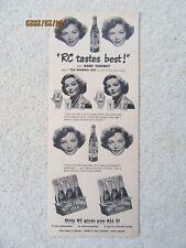 1949 Original Ad - Royal Crown Cola (RC COLA) 