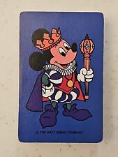 Vintage Disney Mickey Mouse playing card deck. Donald Mickey Minnie faces. picture