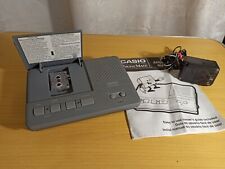 Vintage answering machine casio. works picture