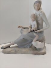 Mother and Child with a Duck made in Spain Lladro or  11