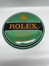 Rolex Submariner Watches Vintage Style Porcelain Enamel Service Station Sign picture