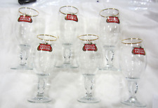 SET OF  SIX  ( 6 )  Stella Artois 33cl Beer Glass  BRAND NEW    ITEM # 1185 picture