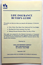 USAA Life Insurance Buyers Guide September 1997 San Antonio Vintage Ephemera  picture