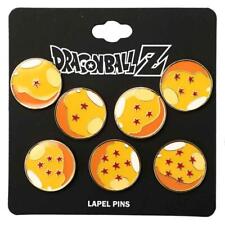 Dragon Ball Z All 7 Dragon Balls Lapel Enamel Pins picture