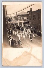 J98/ Thornville Ohio RPPC Postcard c1910 Parade Marching Band 391 picture