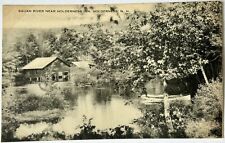 Squam River Near Holderness Inn. Holderness New Hampshire NH postcard picture