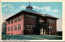 Posted Postcard Of The Babcock Avenue School Building In Silver Creek, New York picture