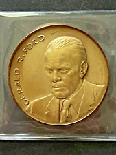1974 Gerald Ford Inaugural Medal .999 Silver- 4.33 T.OZ's  Maco Co.#885/2,233🔥 picture